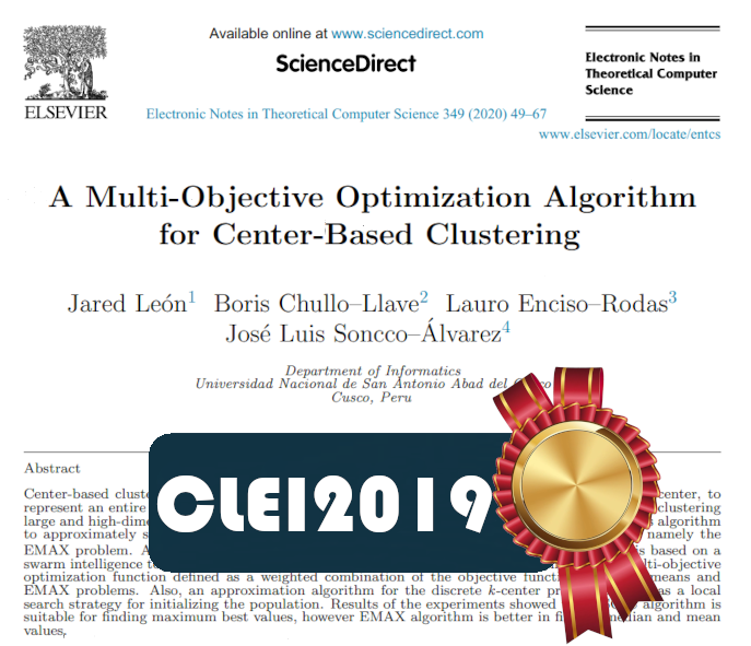 Best Paper CLEI 2019
